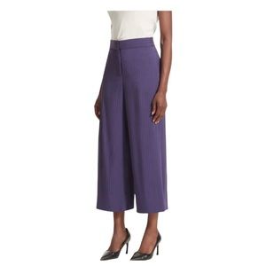 MM LaFleur Zhou Purple Culottes Wide Leg Pants